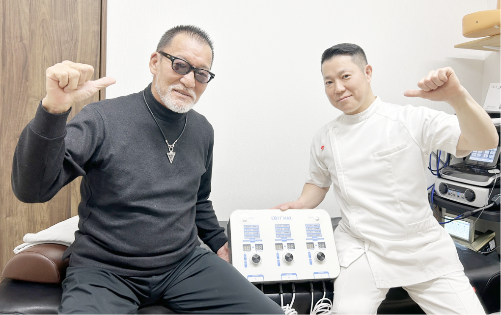 蝶野正洋氏と羽田野龍丈の絆の写真